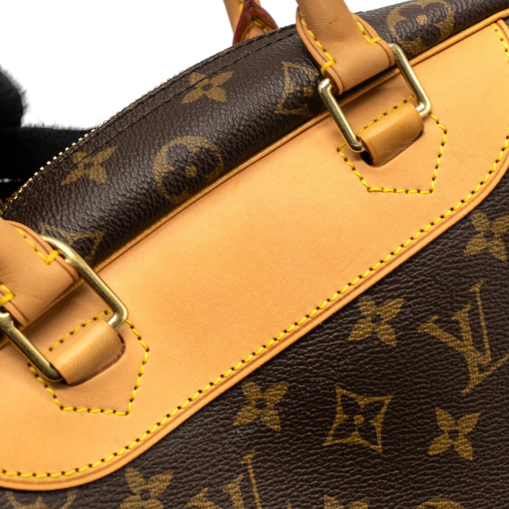 AAA Replica Louis Vuitton LV SMALL LUGGAGE BAG MONOGRAM CANVAS GHW