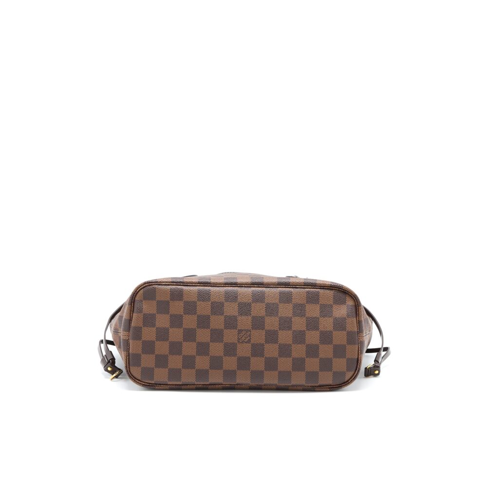 AAA Replica Louis Vuitton LV NEVERFULL PM DAMIER EBENE CANVAS GHW