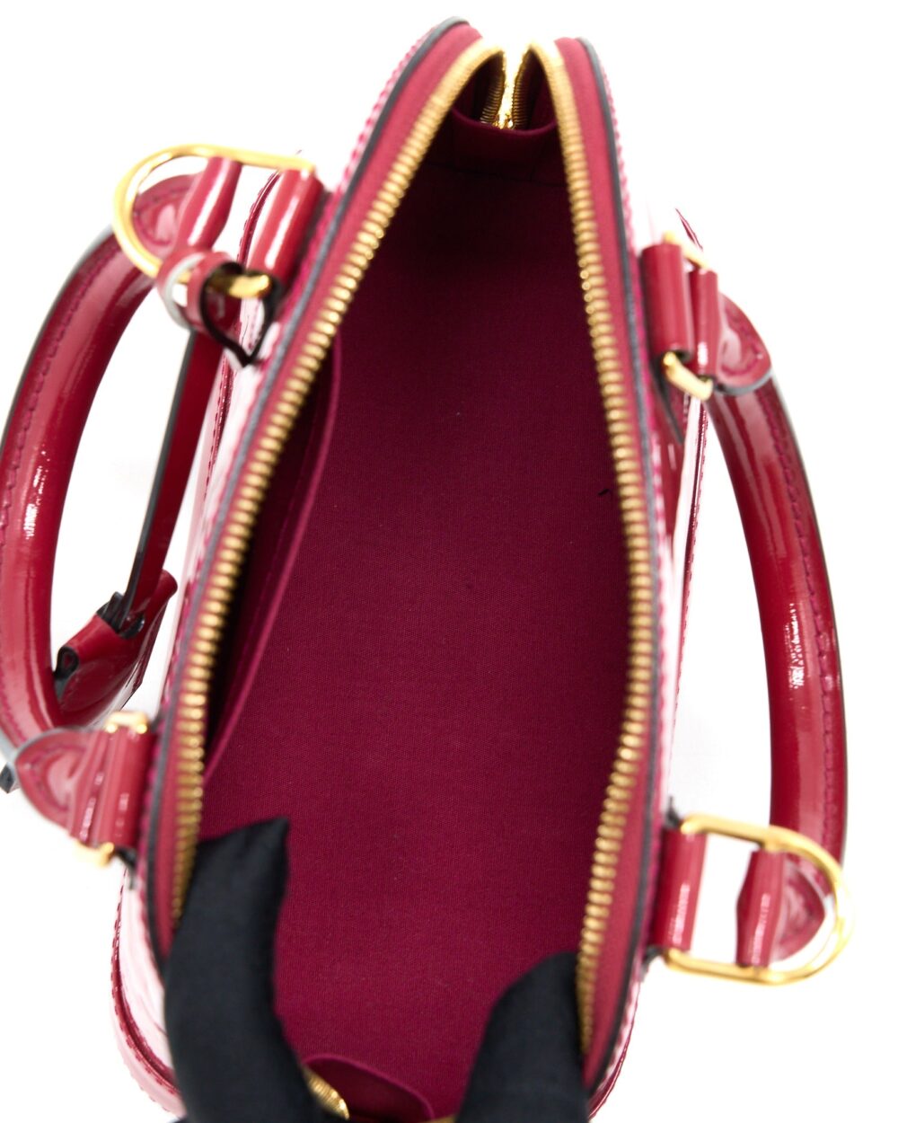 AAA Replica Louis Vuitton LV ALMA BB MONOGRAM VERNICE PINK GHW