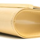 AAA Replica Louis Vuitton LV ANA VERNIS CLUTCH WITH CHAIN PATENT BEIGE GHW