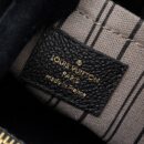 AAA Replica Louis Vuitton LV MONTAIGNE BB MONOGRAM EMPREINTE BLACK GHW