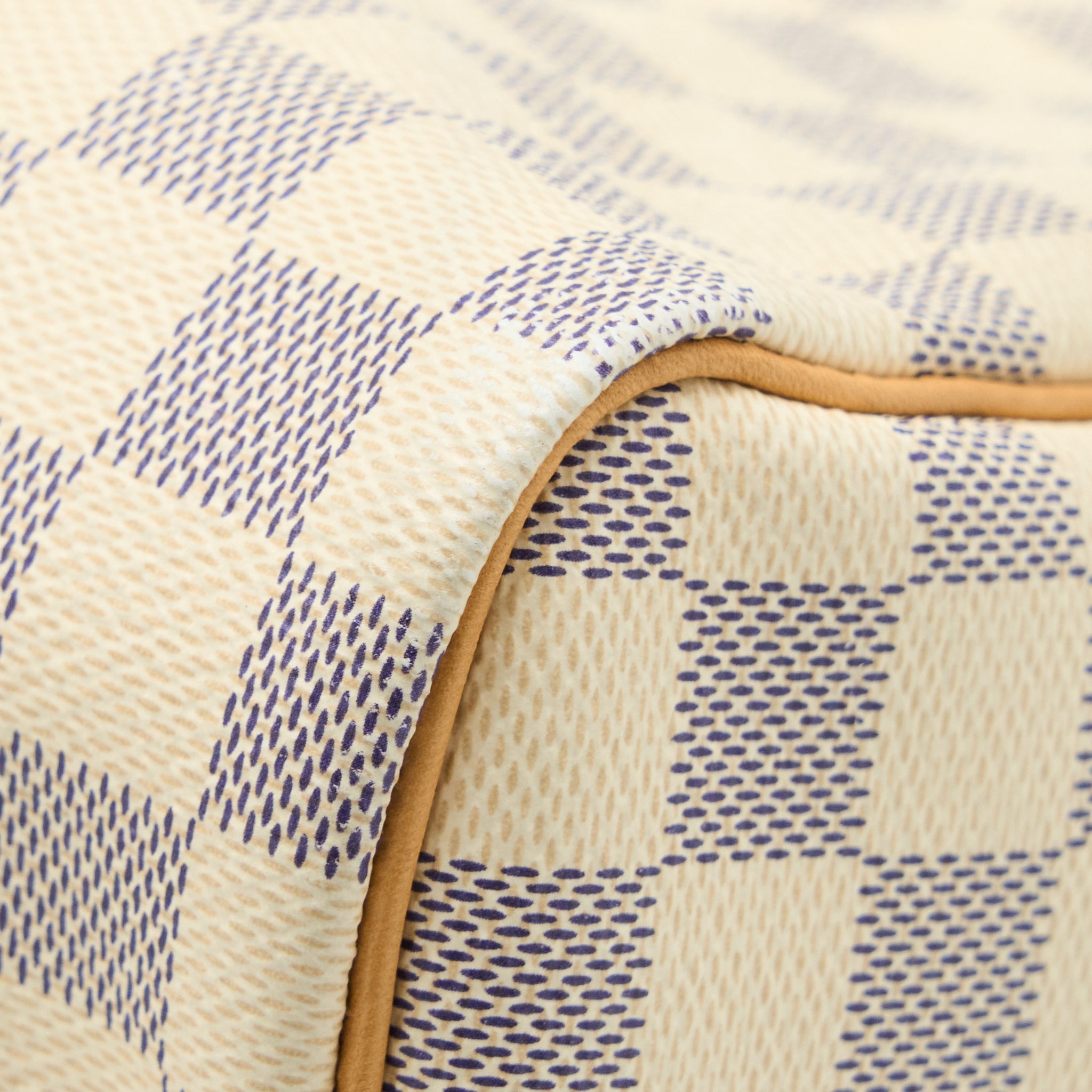 AAA Replica Louis Vuitton LV SPEEDY 30 DAMIER AZUR CANVAS GHW