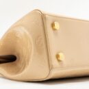 AAA Replica Louis Vuitton LV VERNIS BREA MM PATENT MONOGRAM BEIGE GHW