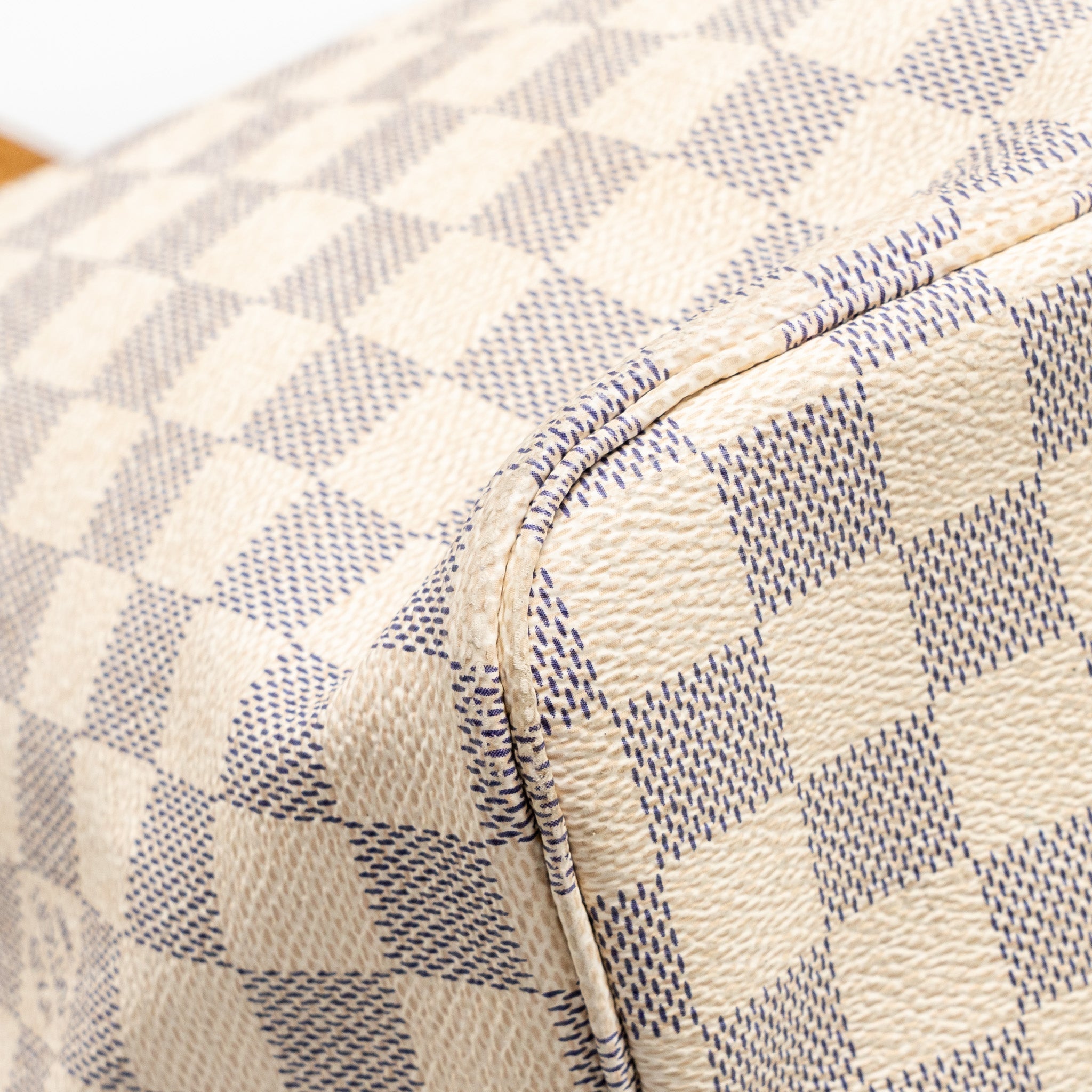 AAA Replica Louis Vuitton LV NEVERFULL GM DAMIER AZUR CANVAS GHW