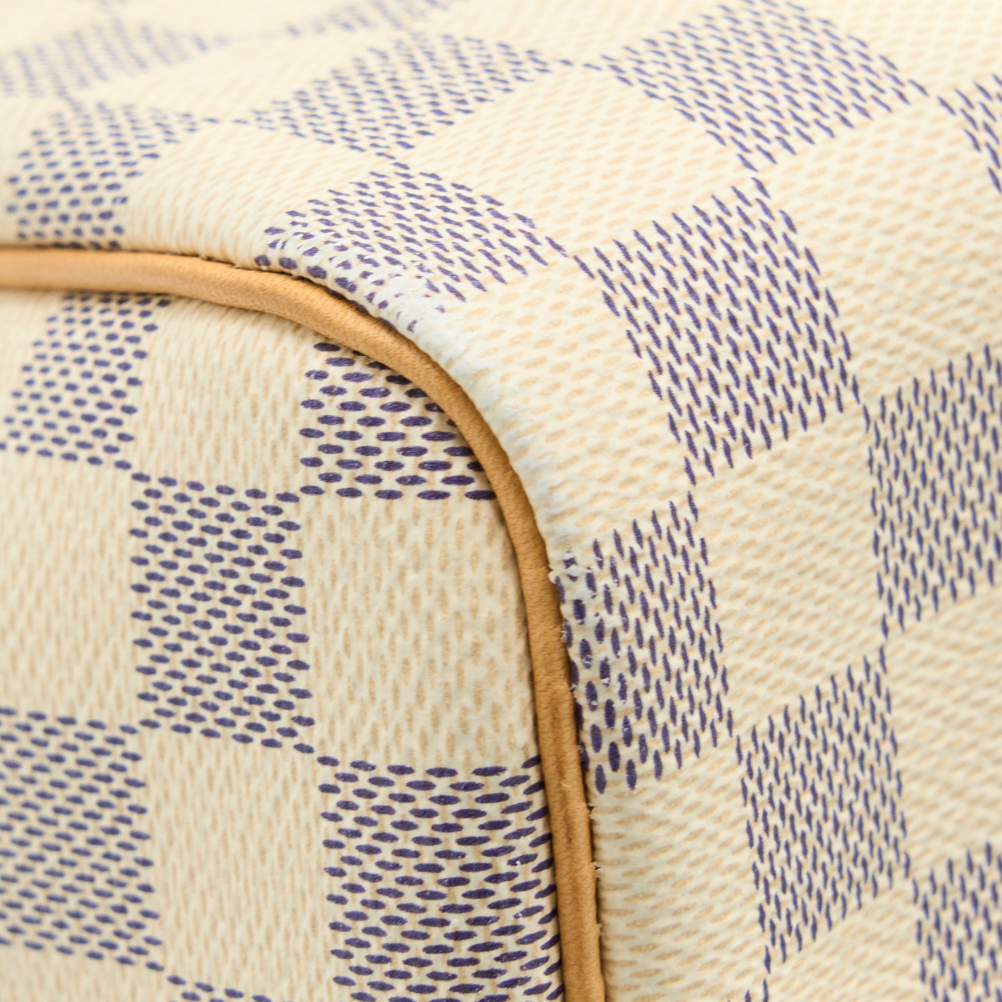 AAA Replica Louis Vuitton LV SPEEDY 30 DAMIER AZUR CANVAS GHW