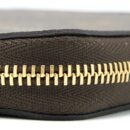 AAA Replica Louis Vuitton LV SMALL ZIP CARDHOLDER MONOGRAM CANVAS GHW