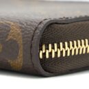 AAA Replica Louis Vuitton LV SMALL ZIP CARDHOLDER MONOGRAM CANVAS GHW