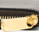 AAA Replica Louis Vuitton LV SMALL ZIP CARDHOLDER MONOGRAM CANVAS GHW