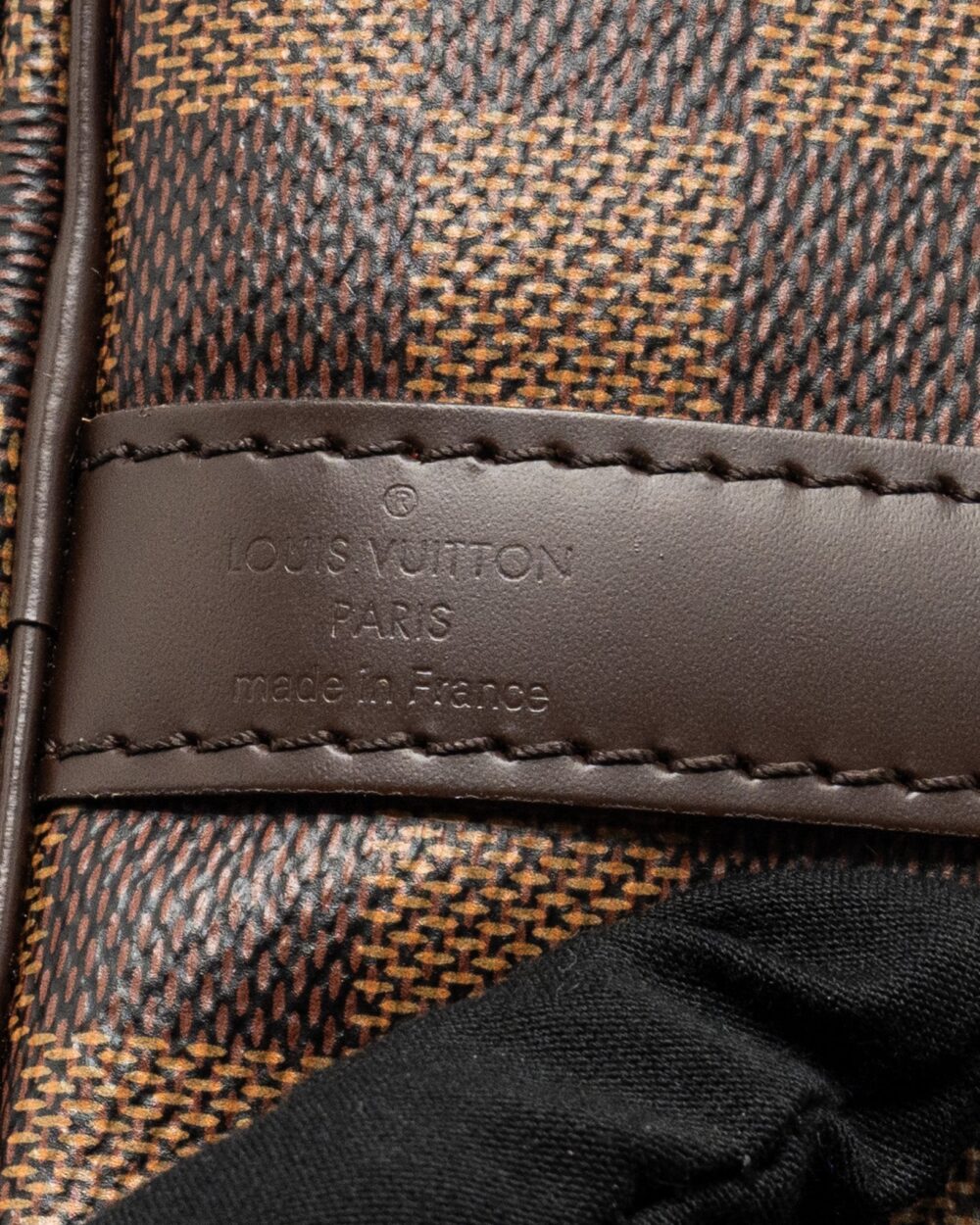 AAA Replica Louis Vuitton LV SPEEDY BANDOULIERE 25 DAMIER EBENE CANVAS GHW