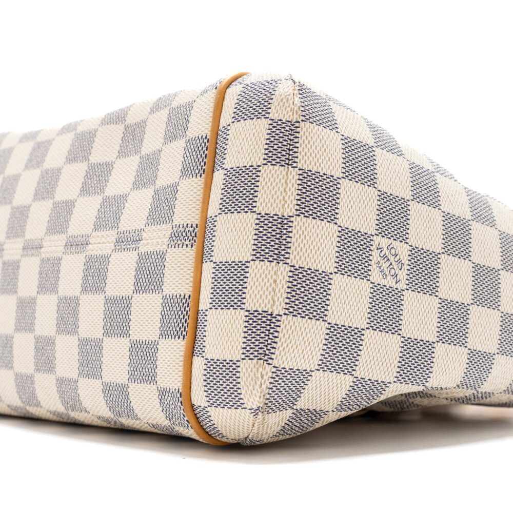 AAA Replica Louis Vuitton LV TOTE BAG DAMIER AZUR GHW