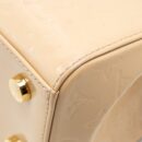 AAA Replica Louis Vuitton LV VERNIS BREA MM PATENT MONOGRAM BEIGE GHW