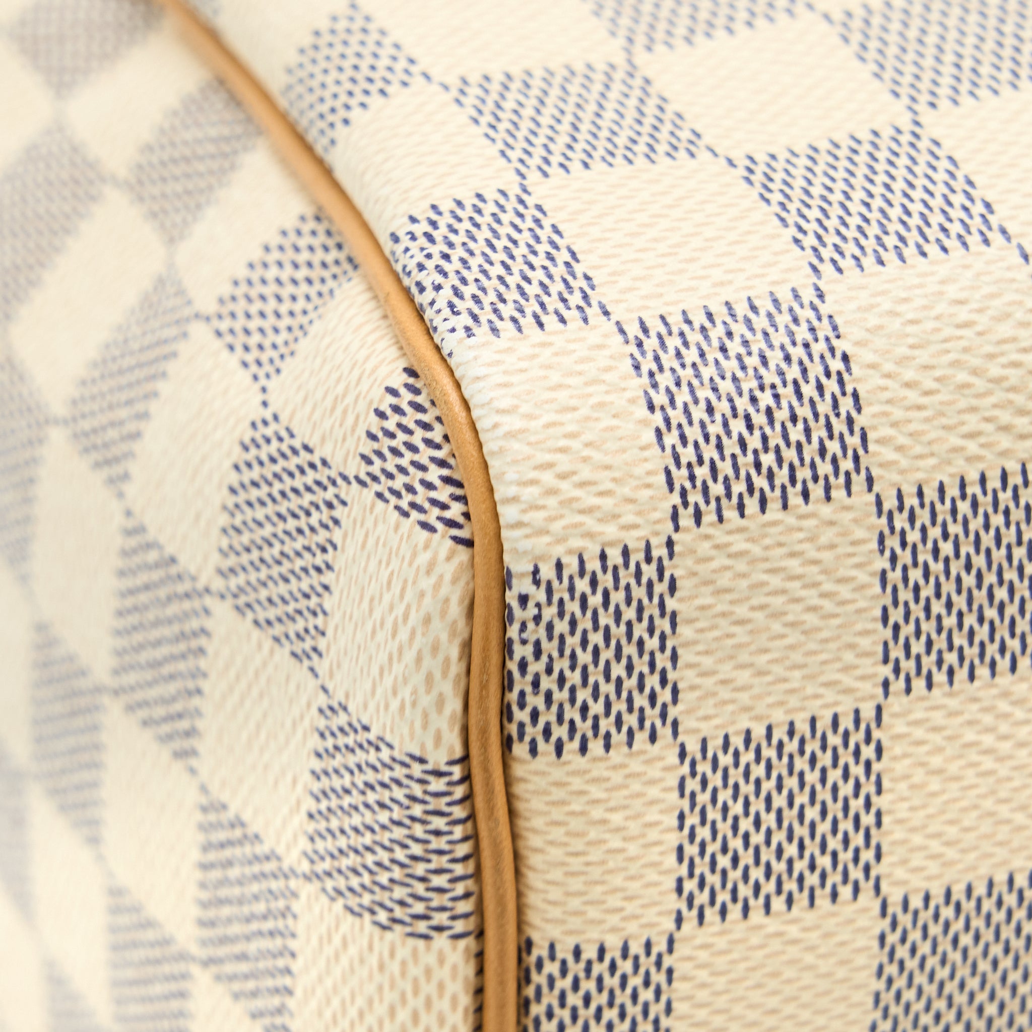 AAA Replica Louis Vuitton LV SPEEDY 30 DAMIER AZUR CANVAS GHW