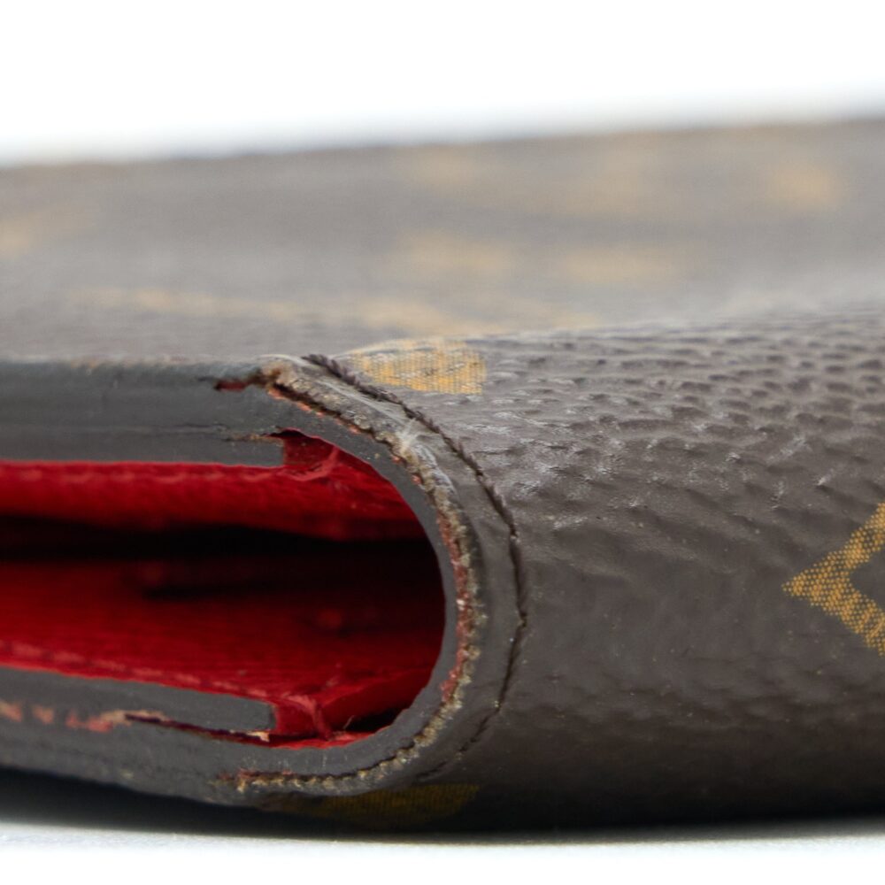 AAA Replica Louis Vuitton LV DOUBLE ZIPPER WALLET MONOGRAM CANVAS GHW