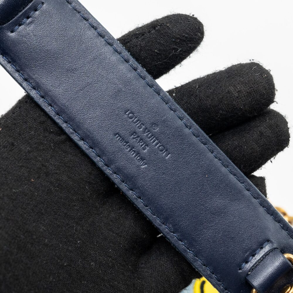 AAA Replica Louis Vuitton LV NEW WAVE FLAP CHAIN BAG LIMITED EDITION DENIM BLUE/ MULTICOLOR GHW