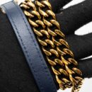 AAA Replica Louis Vuitton LV NEW WAVE FLAP CHAIN BAG LIMITED EDITION DENIM BLUE/ MULTICOLOR GHW
