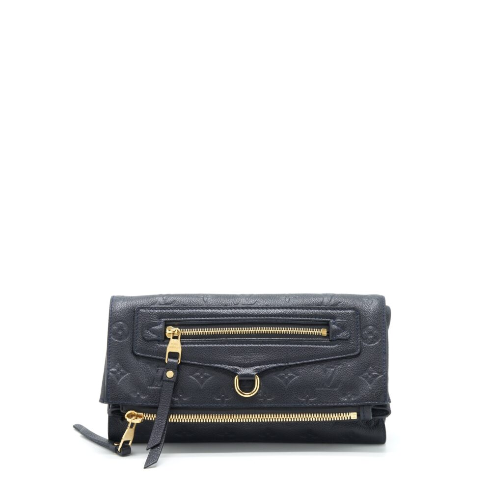 AAA Replica Louis Vuitton LV PETILLANCE MONOGRAM EMPREINTE BLACK GHW