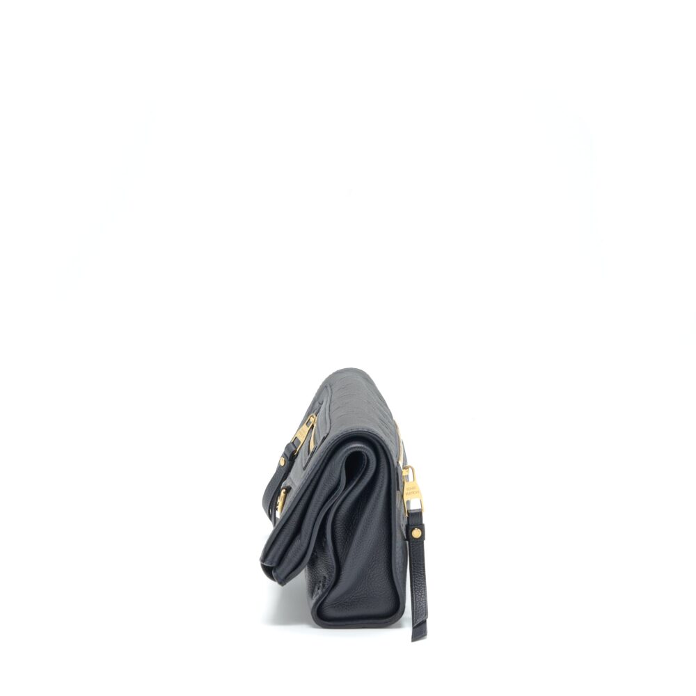 AAA Replica Louis Vuitton LV PETILLANCE MONOGRAM EMPREINTE BLACK GHW