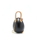 AAA Replica Louis Vuitton LV EGG BAG MONOGRAM CANVAS/BLACK GHW