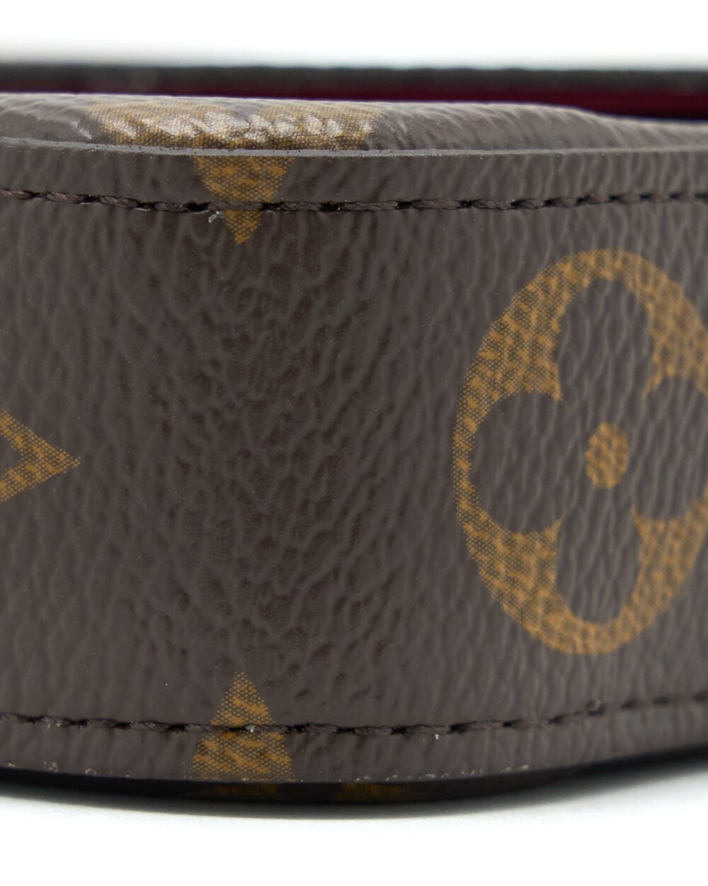 AAA Replica Louis Vuitton LV FELICIE POCHETTE MONOGRAM CANVAS RED GHW