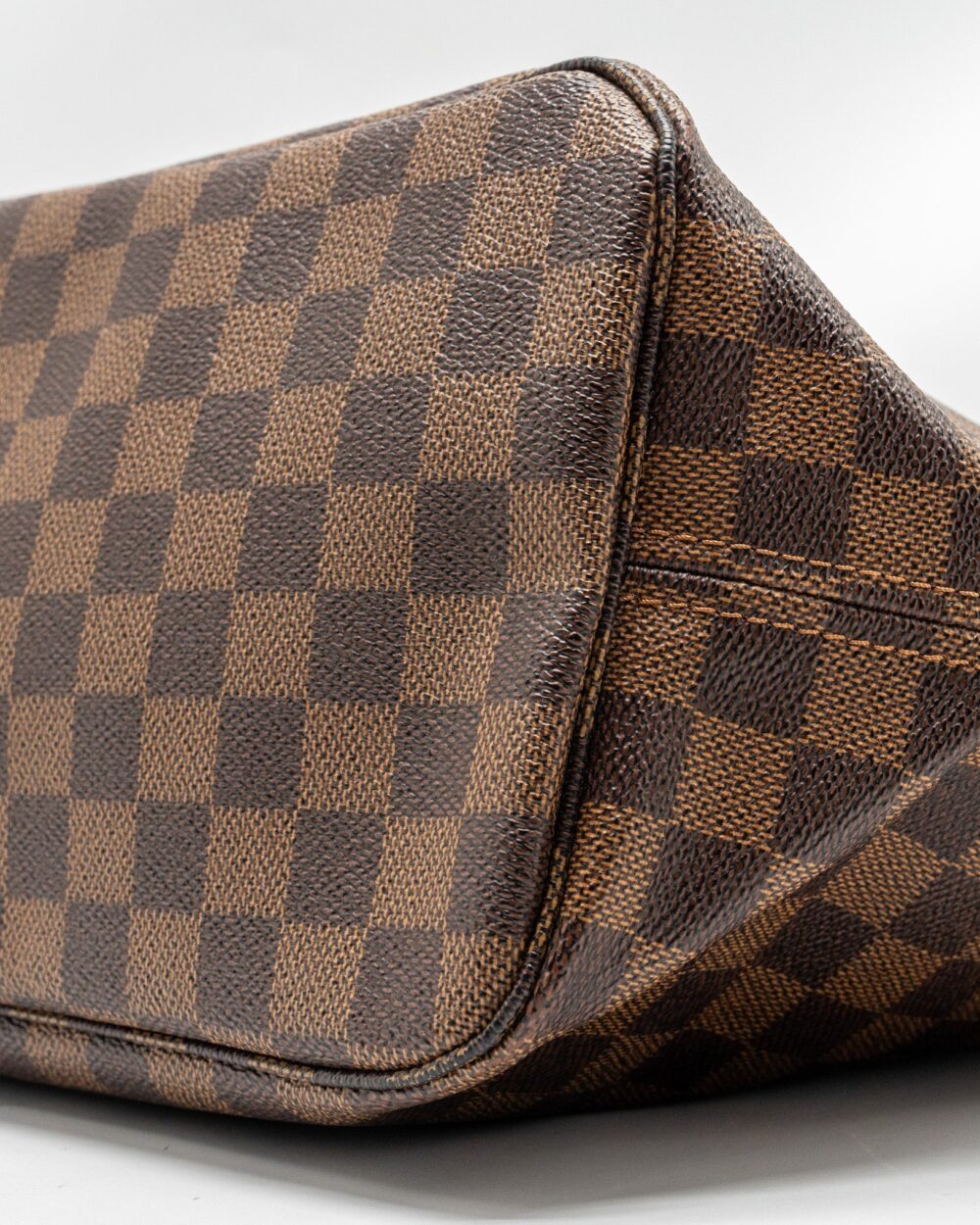 AAA Replica Louis Vuitton LV NEVERFULL MM DAMIER EBENE CANVAS GHW