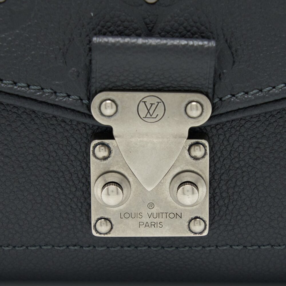 AAA Replica Louis Vuitton LV SAINT GERMAINE CROSSBODY BAG MONOGRAM EMPREINTE BLACK BRUSHED SHW