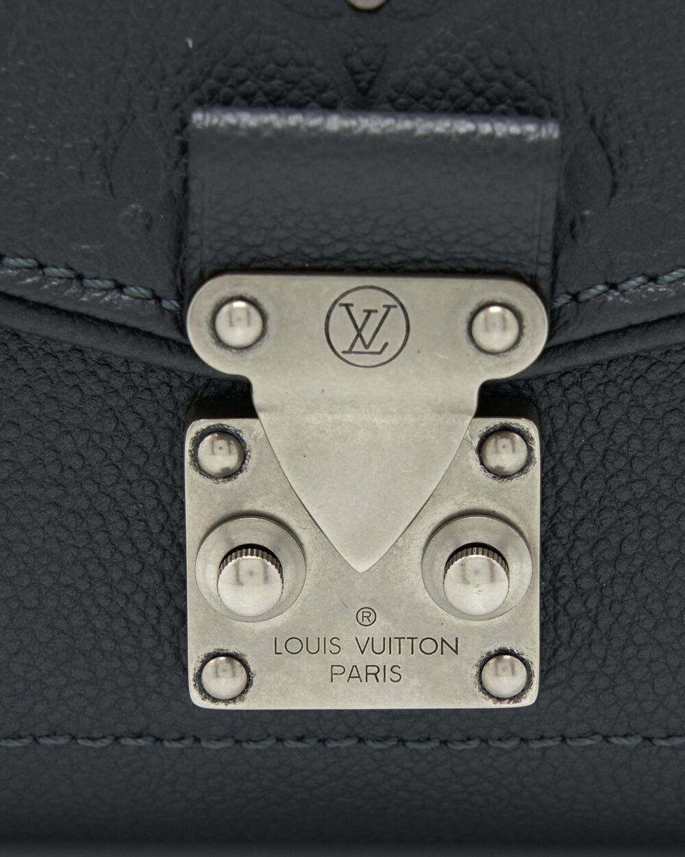 AAA Replica Louis Vuitton LV SAINT GERMAINE CROSSBODY BAG MONOGRAM EMPREINTE BLACK BRUSHED SHW