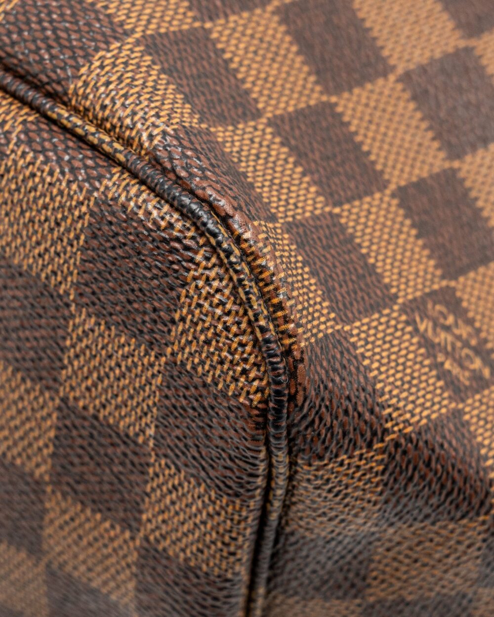 AAA Replica Louis Vuitton LV NEVERFULL MM DAMIER EBENE CANVAS GHW