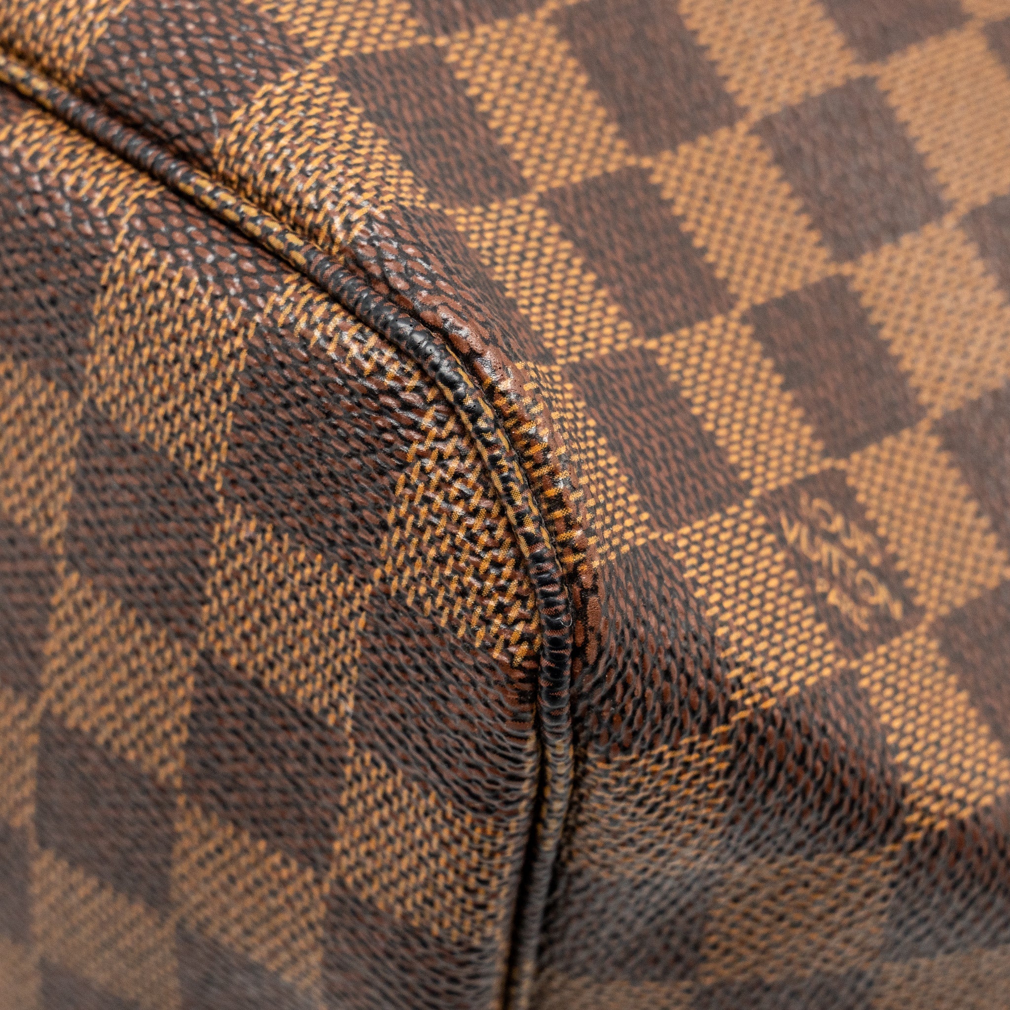 AAA Replica Louis Vuitton LV NEVERFULL MM DAMIER EBENE CANVAS GHW