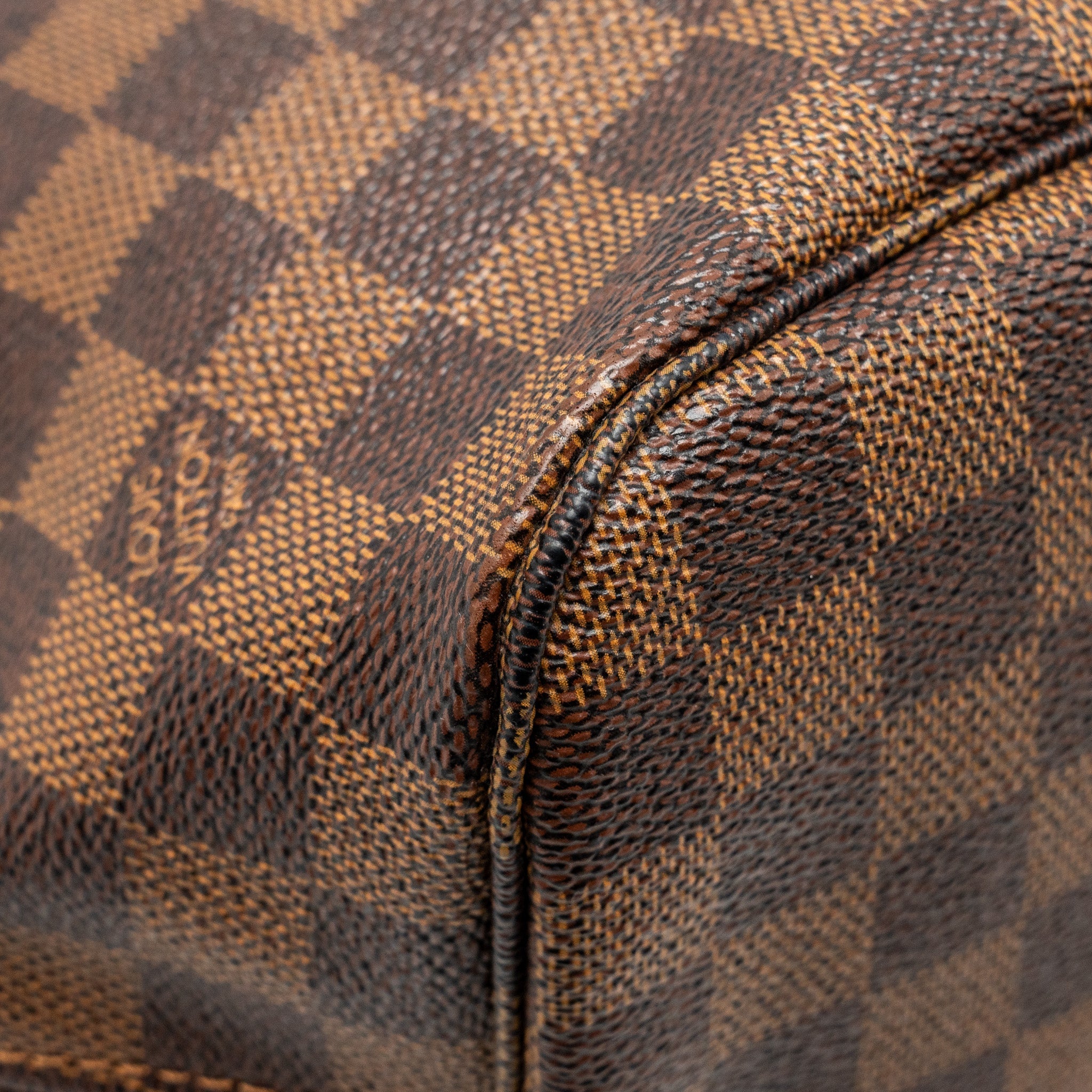 AAA Replica Louis Vuitton LV NEVERFULL MM DAMIER EBENE CANVAS GHW