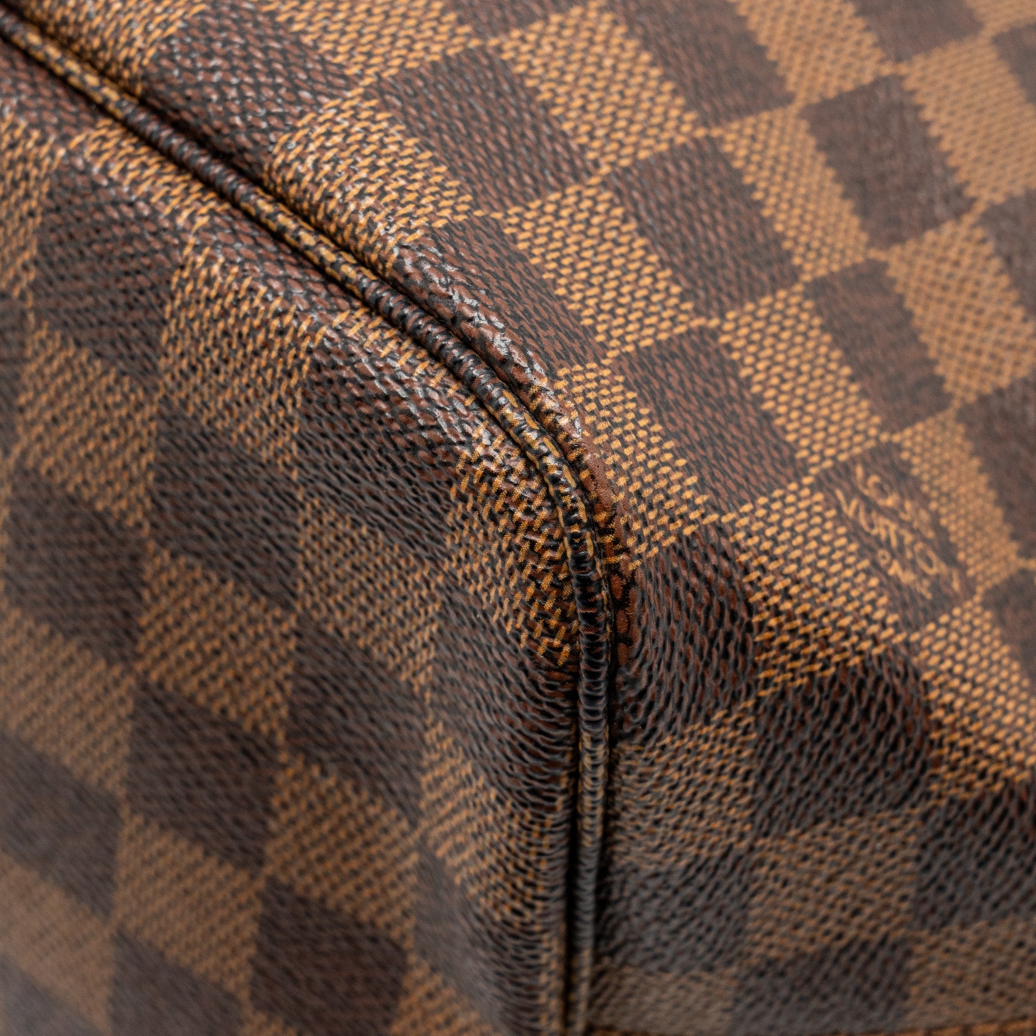 AAA Replica Louis Vuitton LV NEVERFULL MM DAMIER EBENE CANVAS GHW