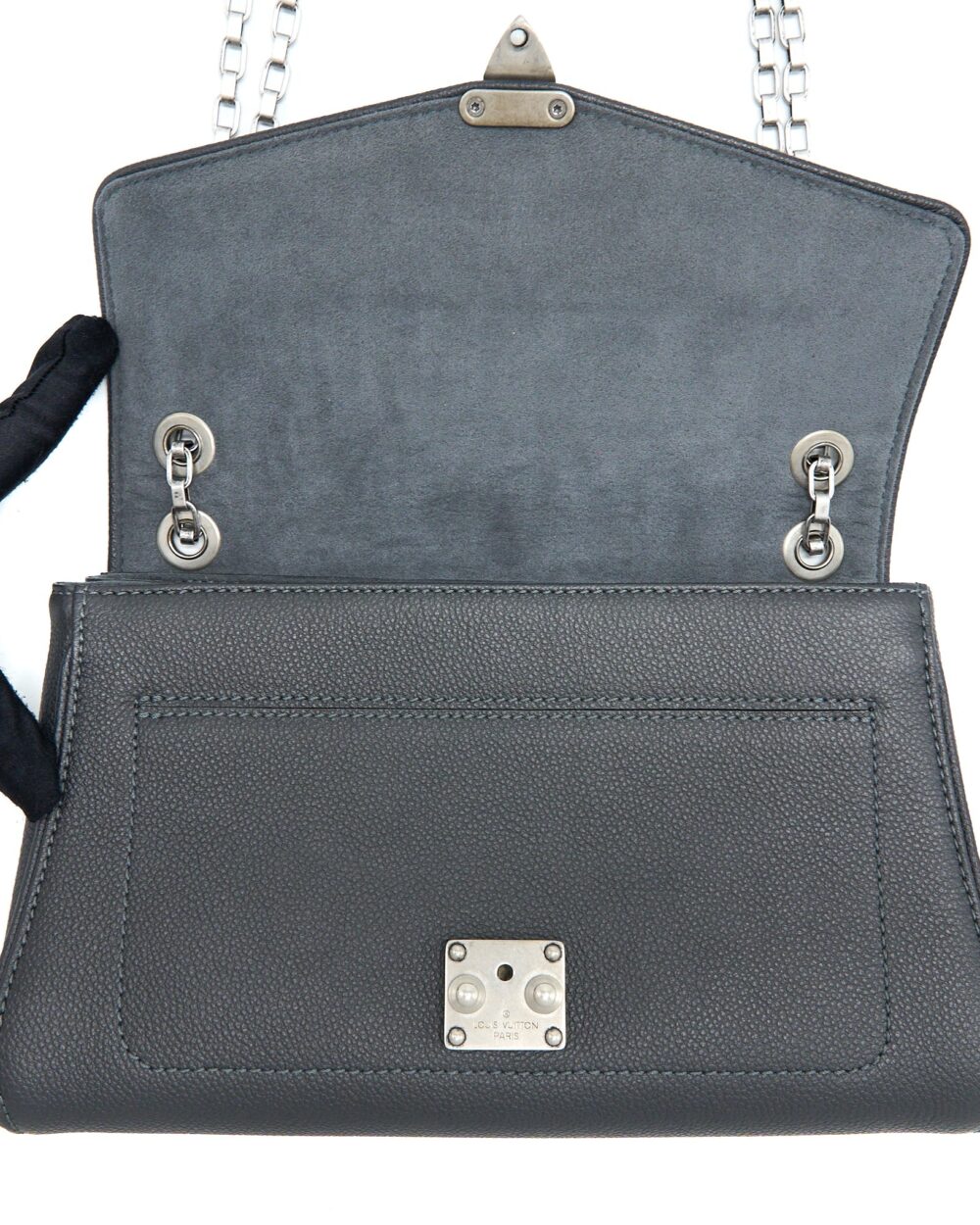AAA Replica Louis Vuitton LV SAINT GERMAINE CROSSBODY BAG MONOGRAM EMPREINTE BLACK BRUSHED SHW