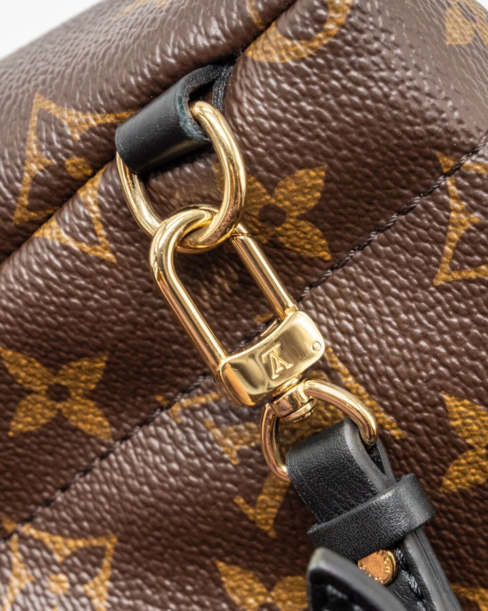 AAA Replica Louis Vuitton LV MINI PALM SPRING BACKPACK MONOGRAM CANVAS GHW