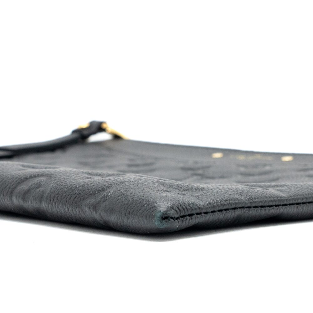 AAA Replica Louis Vuitton LV CLUTCH MONOGRAM EMPREINTE CALFSKIN BALCK GHW