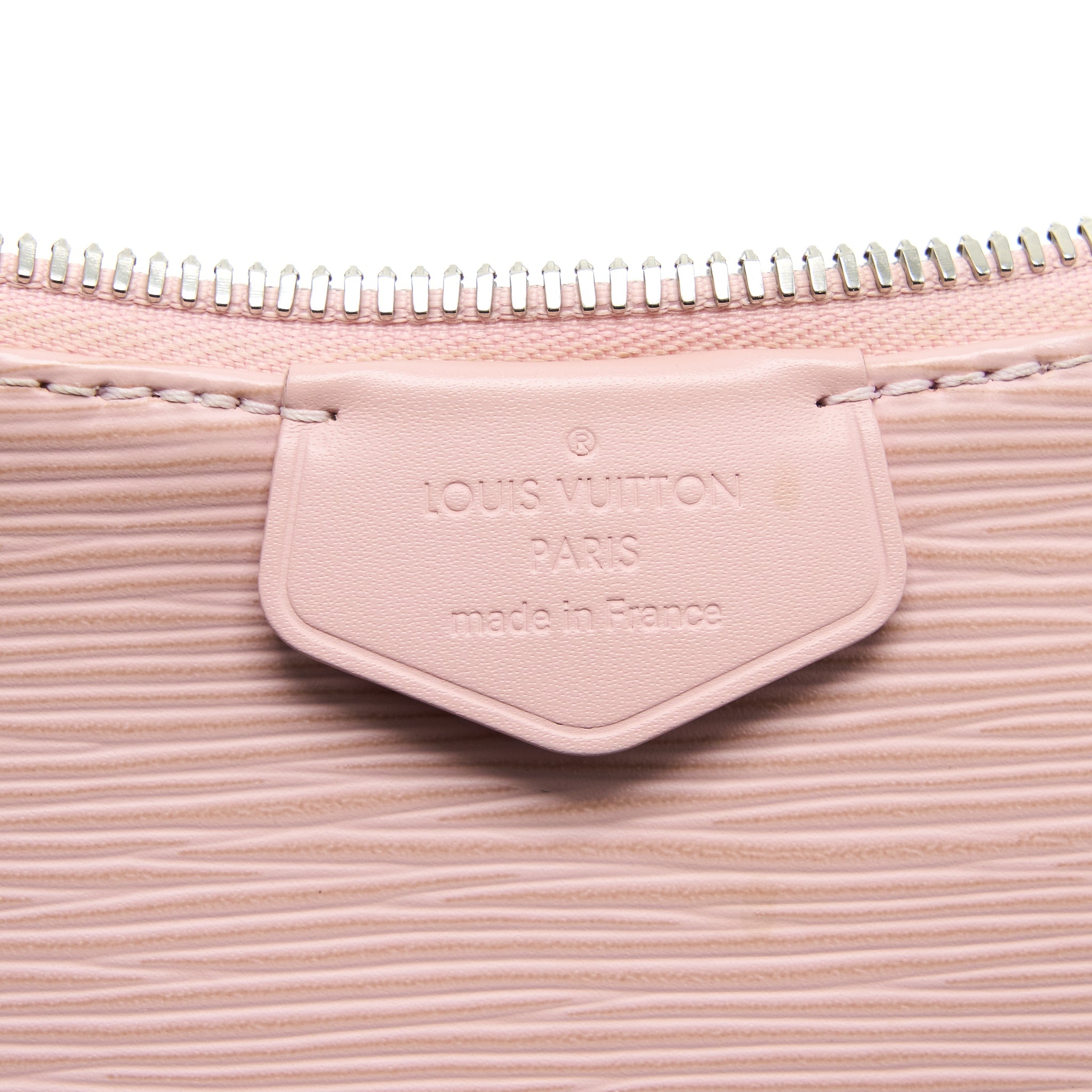 AAA Replica Louis Vuitton LV POCHETTE BAG EPI PINK SHW (NEW VERSION)