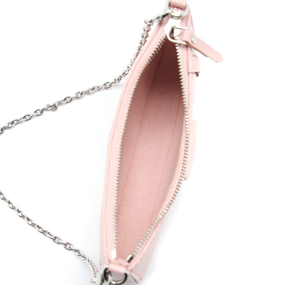 AAA Replica Louis Vuitton LV POCHETTE BAG EPI PINK SHW (NEW VERSION)
