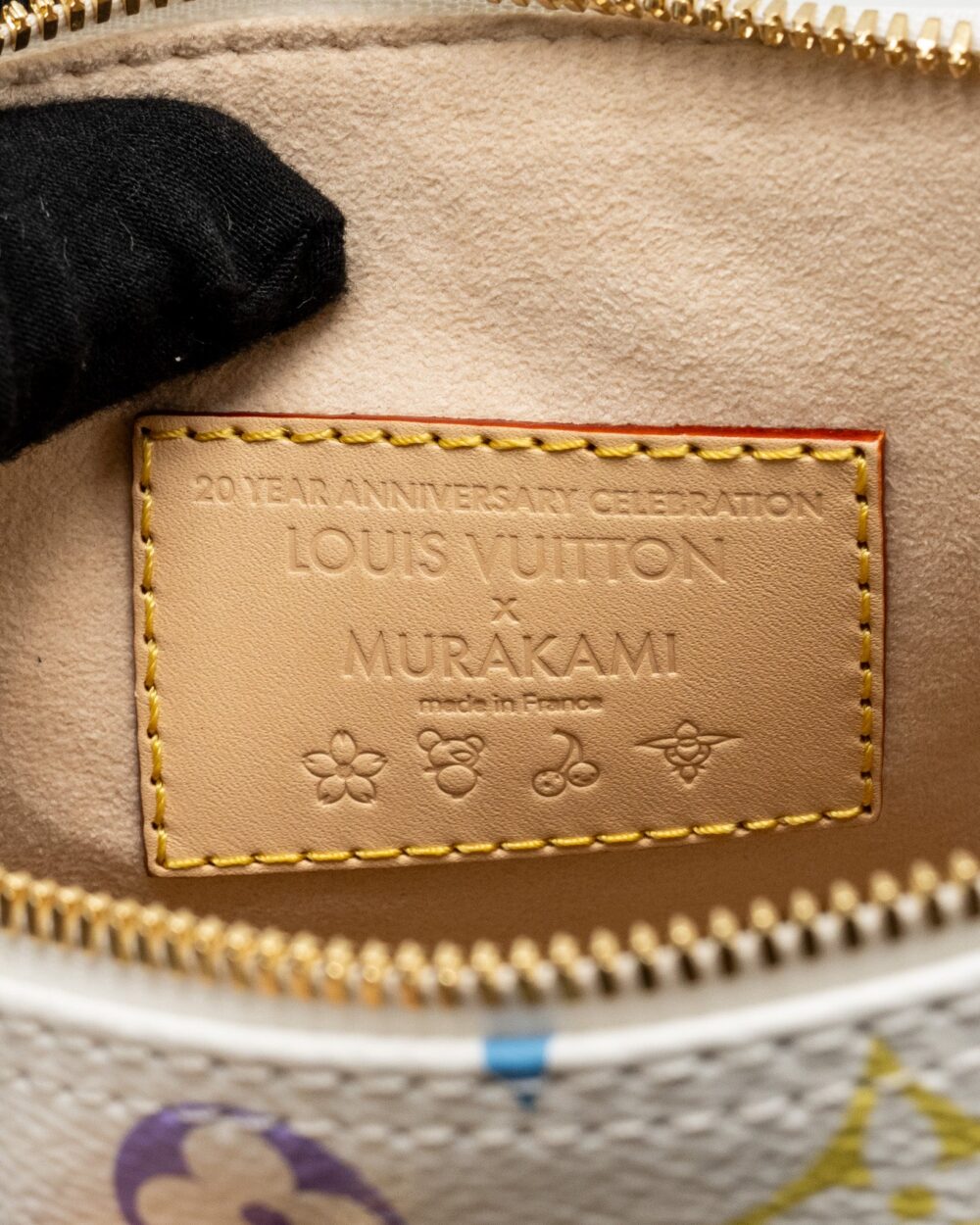 AAA Replica Louis Vuitton LV X TAKASHI MURAKAMI SPEEDY BANDOULIÈRE 25 MONOGRAM CANVAS WHITE/ MULTICOLOUR GHW