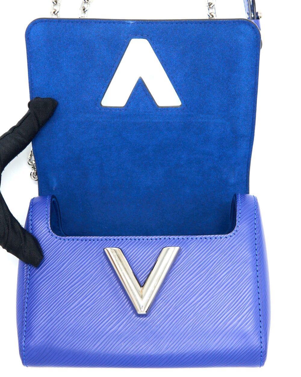AAA Replica Louis Vuitton LV TWIST PM EPI BLUE SHW