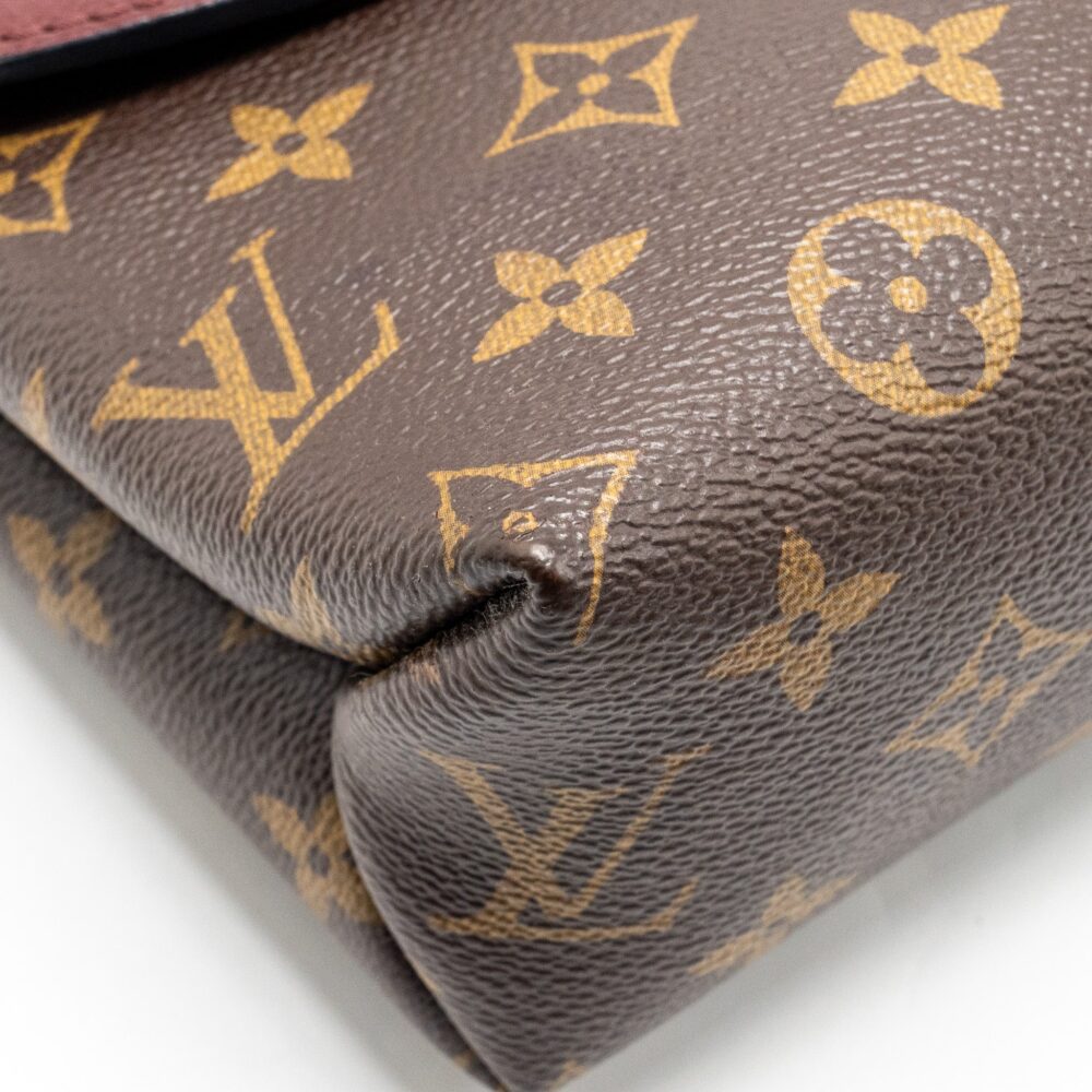 AAA Replica Louis Vuitton LV SAINT PLACIDE MONOGRAM CANVAS RASPBERRY GHW