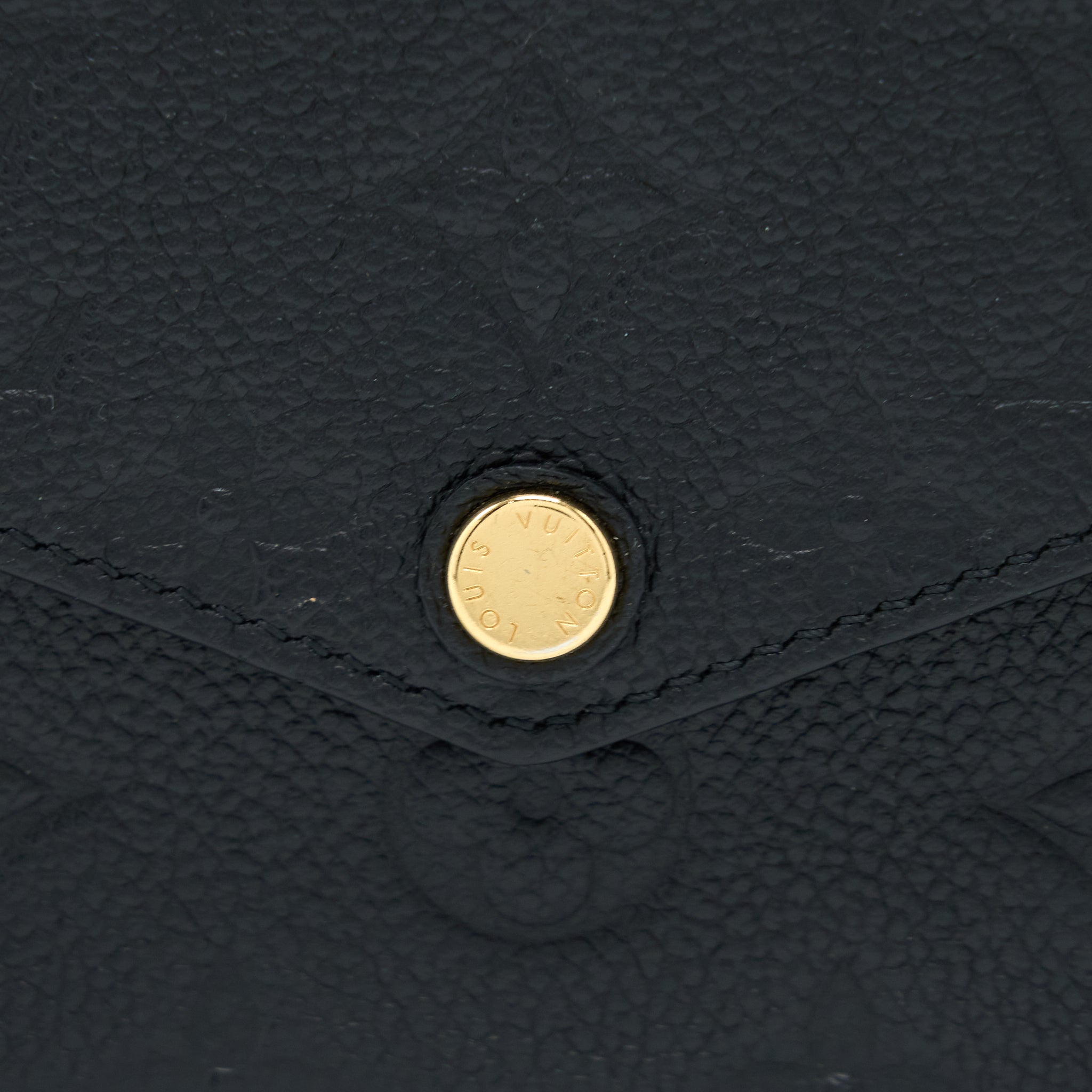 AAA Replica Louis Vuitton LV FELICIE POCHETTE MONOGRAM EMPREINTE BLACK GHW
