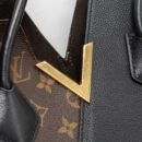 AAA Replica Louis Vuitton LV KIMONO TOTE BAG LEATHER / MONOGRAM CANVAS GHW