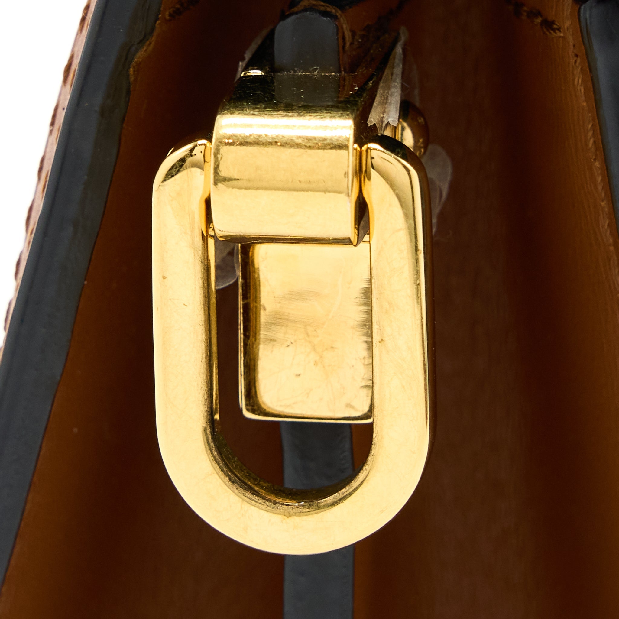 AAA Replica Louis Vuitton LV MINI DAUPHINE MONOGRAM REVERSE CANVAS GHW