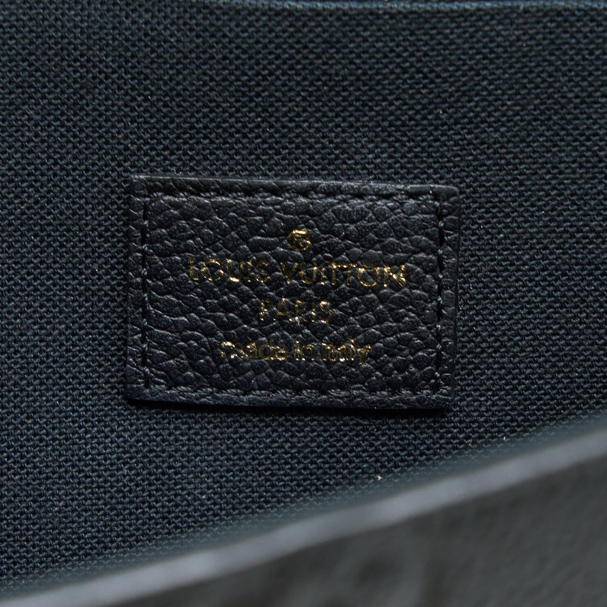 AAA Replica Louis Vuitton LV FELICIE POCHETTE MONOGRAM EMPREINTE BLACK GHW