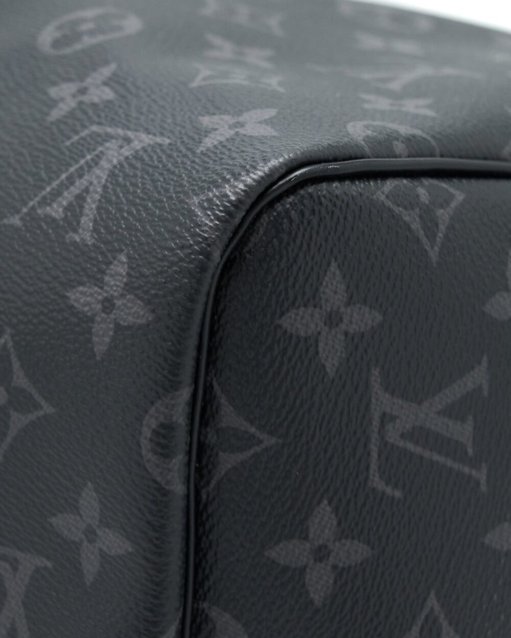 AAA Replica Louis Vuitton LV KEEPALL 55 WITH SHOULDER STRAP MONOGRAM ECLIPSE CANVAS SHW