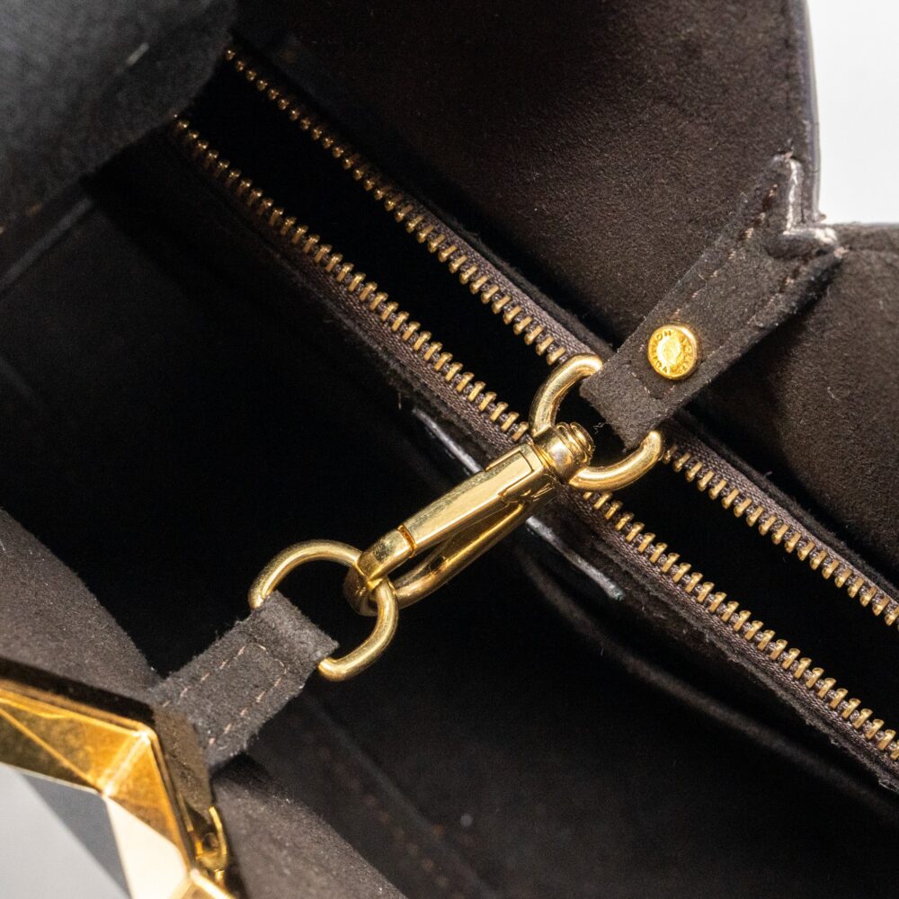 AAA Replica Louis Vuitton LV KIMONO TOTE BAG LEATHER / MONOGRAM CANVAS GHW