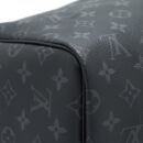 AAA Replica Louis Vuitton LV KEEPALL 55 WITH SHOULDER STRAP MONOGRAM ECLIPSE CANVAS SHW