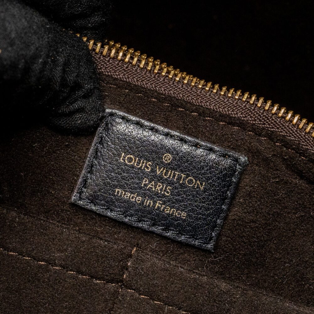 AAA Replica Louis Vuitton LV KIMONO TOTE BAG LEATHER / MONOGRAM CANVAS GHW