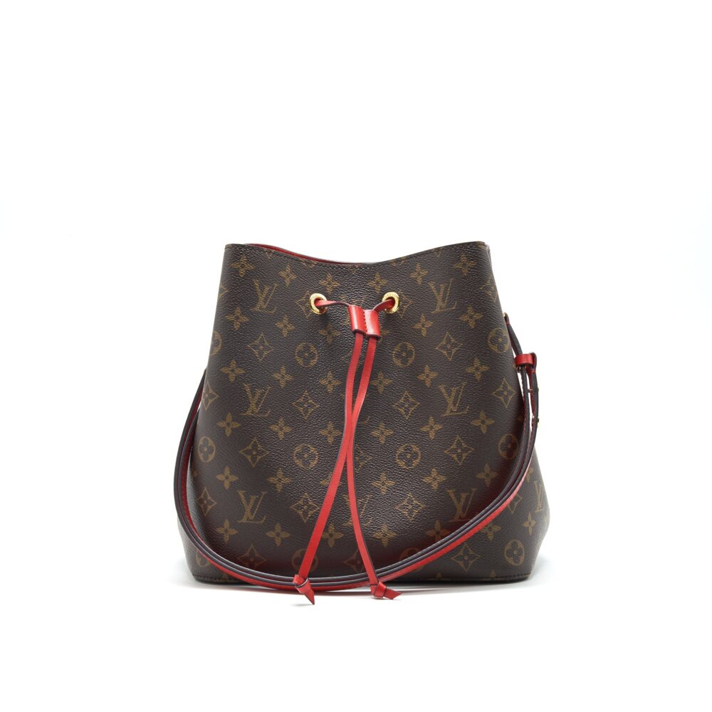 AAA Replica Louis Vuitton LV NEO NOE MONOGRAM CANVAS IN RED