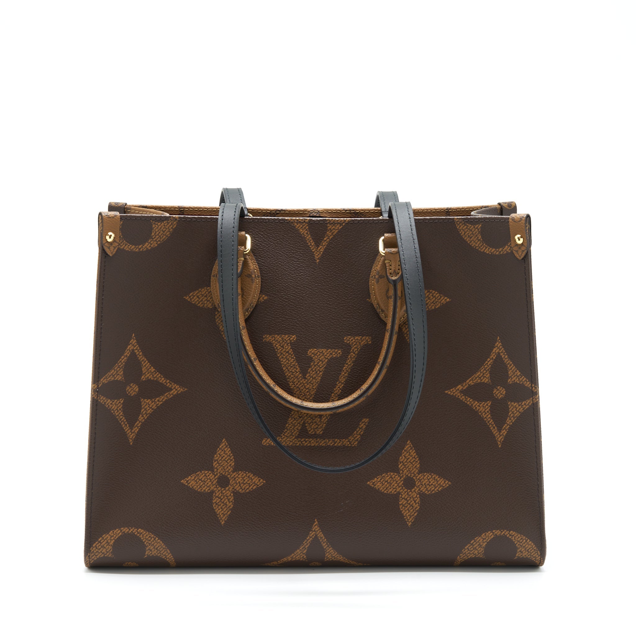 AAA Replica Louis Vuitton LV ON THE GO MM MONOGRAM REVERSE CANVAS GHW