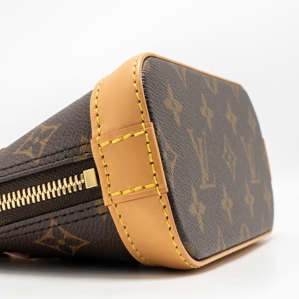 AAA Replica Louis Vuitton LV NANO ALMA MONOGRAM CANVAS GHW