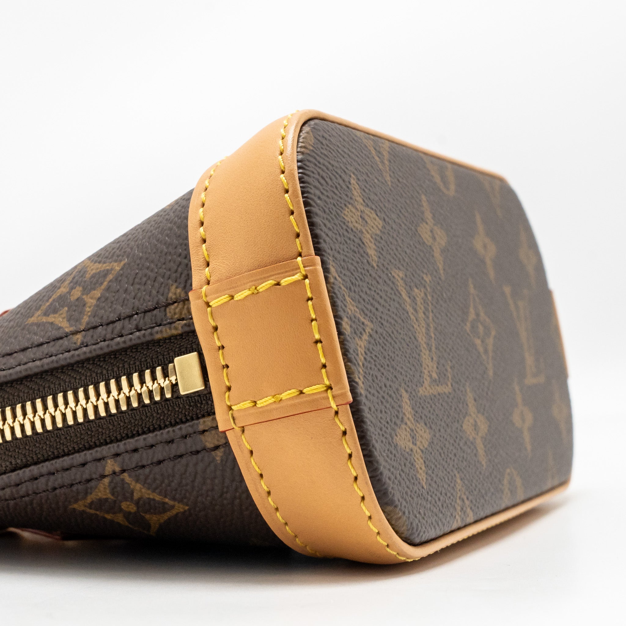 AAA Replica Louis Vuitton LV NANO ALMA MONOGRAM CANVAS GHW